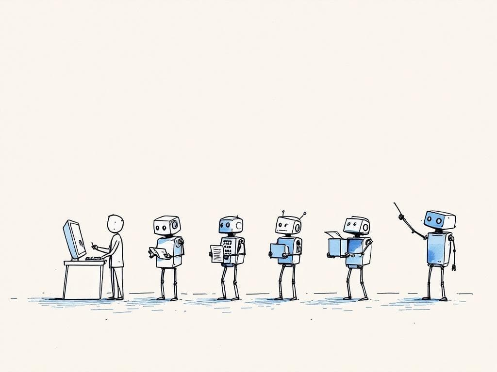 Hero illustration for agentification playbook