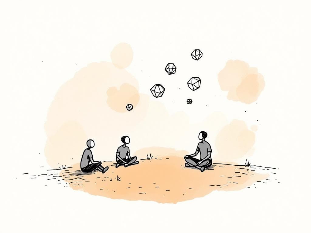 Hero illustration for life after ai